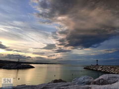 Nuvole sul porto - Foto Silvia Conti