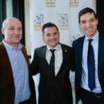 Paolo Calcinaro, Marco Fioravanti e Francesco Acquaroli