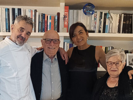 Mauro Uliassi, Roberto Frullini, Catia Uliassi, Gabriella Frullini