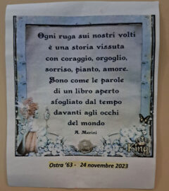 Ostra: i nati nell'anno 1963 festeggiano i 60 anni