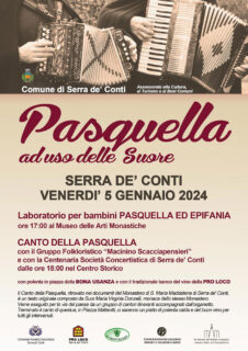 Pasquella ad uso delle suore a Serra de' Conti