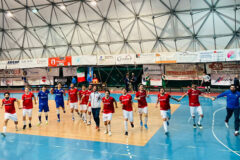 Festeggia il Corinaldo Calcio a 5