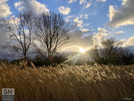 L'ultimo raggio di sole - Foto Roberto Olivetti