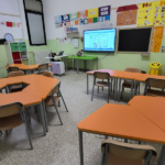 Nuova aula della scuola primaria "Don A. Morganti" di Pianello di Ostra