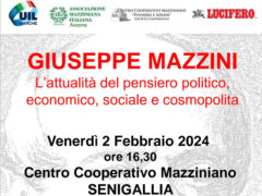 Incontro a Senigallia su Giuseppe Mazzini