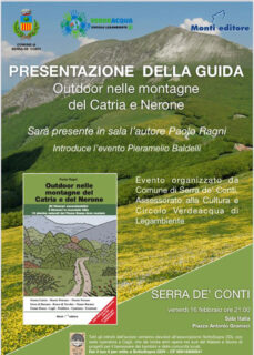 Presentazione guida "Outdoor nelle montagne del Catria e del Nerone"