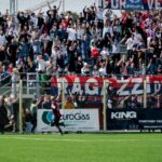 Matteo Baldini sotto la curva