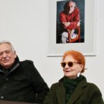 Carlo Emanuele Bugatti insieme a Maria Mulas