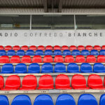 Nuovi seggiolini allo stadio Bianchelli di Senigallia
