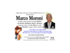 Necrologio Marco Moroni