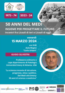 Guido Silvestri ospite a "1973/74-2023/24: i 50 anni del Medi"