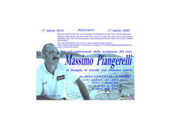 Manifesto 11° anniversario Massimo Piangerelli