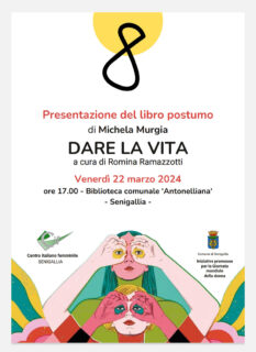 Presentazione Dare la vita di Michela Murgia