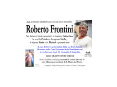 Necrologio Roberto Frontini
