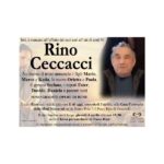 Necrologio Rino Ceccacci