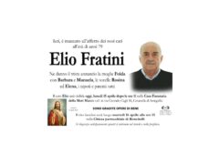 Necrologio di Elio Fratini