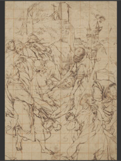 Federico Barocci, Trasporto di Cristo al Sepolcro, 1582, modello, Chicago