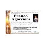 Necrologio Franco Agoccioni
