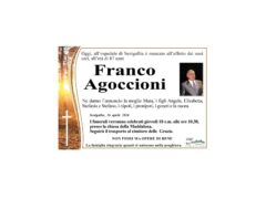 Necrologio Franco Agoccioni