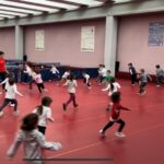 Bambini al Centro Olimpico Tennistavolo