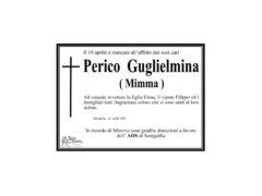 Necrologio Guglielmina Perico