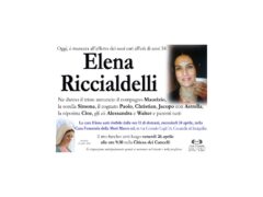 Necrologio Elena Riccialdelli