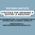Percorso "Strategie per imparare a gestire le emozioni"
