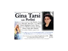 Necrologio di Gina Tarsi