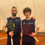 Giacomo Gabbianelli ed Edoardo Principi della Sena Tennis