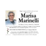 Necrologio Marisa Marinelli