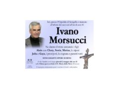 Necrologio di Ivano Morsucci