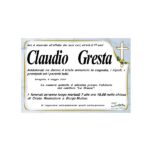 Necrologio Claudio Gresta