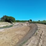 Alveo del fiume Misa dopo interventi di ripulitura