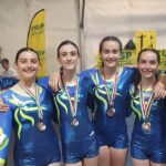 Atlete della categoria Mini 4 della Ginnastica Artistica Cesanella