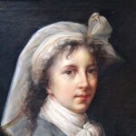 La pittrice Carlotta Zandri