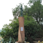 Preghiera affissa all'edicola votiva dedicata alla Madonna del Cavallo