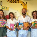 Donazione libri da Parco Zoo Falconara a Reparto Pediatria Ospedale di Senigallia