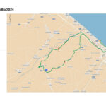 Senigallia Trio 2024 - Percorso di gara di sabato 13 luglio