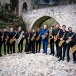 Federico Mondelci con l'Orchestra Giovanile Italiana di Sassofoni