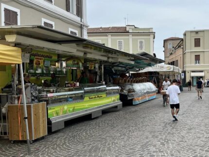 Allestimento Fiera di Sant'Agostino 2024