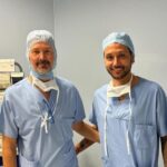 Il dott. Andrea Moschini e l’osteopata Mattia Ferretti