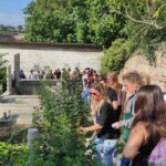 Studenti dell'IIS "Corinaldesi-Padovano" al cimitero ebraico di Senigallia