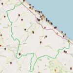 Posizione degli impianti impattanti sul comune di Senigallia suddivisi per i 4 Gestori principali TIM, Vodafone, Wind3, Iliad