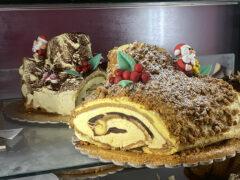 Tronchetti natalizi artigianali de Il Vecchio Molino a Passo Ripe di Trecastelli