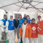 Assistenza veterinaria a cani presso allevamento sequestrato a Trecastelli