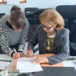 Firma protocollo tra Andos Senigallia e UOC Screening Oncologici - Promozione salute AST AN