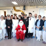 Carabinieri in Pediatria all'ospedale di Senigallia per donare un televisore e giochi