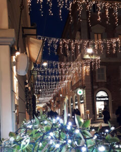 Luminarie lungo il Corso - Foto Enrico Petrini