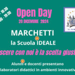 Scuola Marchetti - Open Day il 20 dicembre 2024