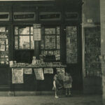 Edicola Barchiesi di Ostra nel 1957